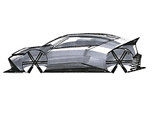 Hyundai показала тизер электрокара Ioniq THREE