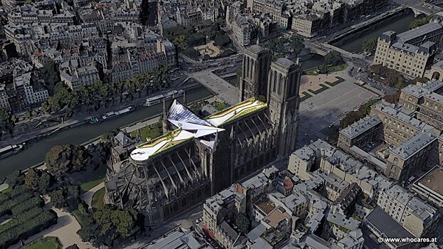 Как архитекторы предлагают восстановить Нотр-Дам