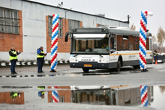 Лучшего водителя автобуса выбрали в Балашихе