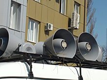 Оренбуржцев с помощью громкоговорителя призвали не покидать дома