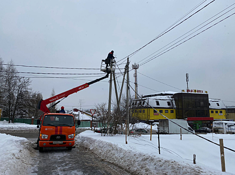 Работы по устранению дефектов электросети прошли в Воскресенском