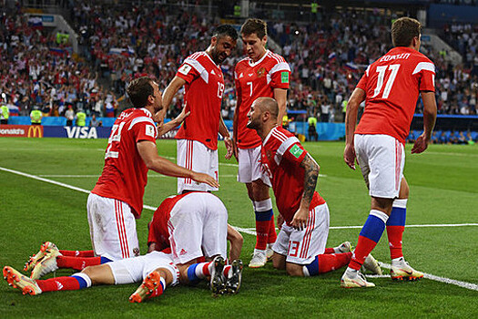 Завершился первый тайм четвертьфинала ЧМ-2018 Россия - Хорватия