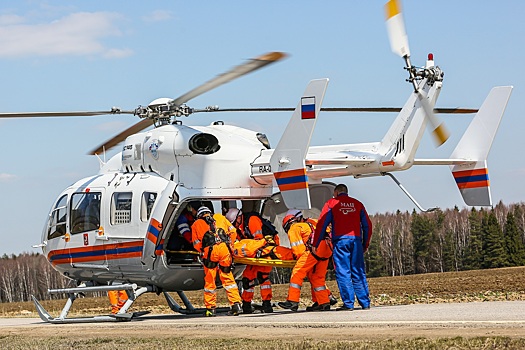 Спецотряд Московского авиацентра показал свои возможности в Ярцево