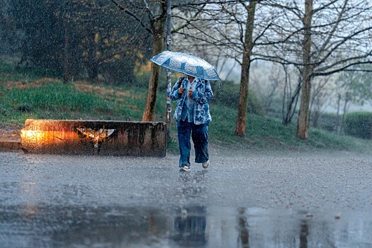 Циклон «Барбара» накрыл Кубань: молнии рекордной мощности бьют в горах Сочи