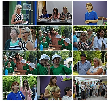 Кризисный центр помощи женщинам и детям в САО посетила делегация в рамках пресс-тура по площадкам «Московской смены»