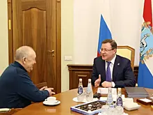 Дмитрий Азаров обсудил с генерал-полковником Анатолием Сергеевым участие самарских военнослужащих в СВО и их поддержку