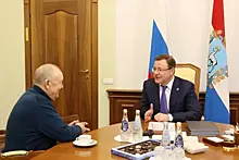 Дмитрий Азаров обсудил с генерал-полковником Анатолием Сергеевым участие самарских военнослужащих в СВО и их поддержку