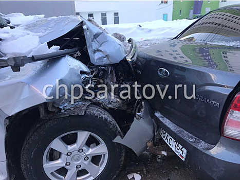 На Чернышевского столкнулись четыре автомобиля