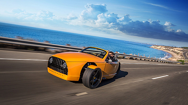 Американцы выпустили трехколесный 200-сильный автомобиль