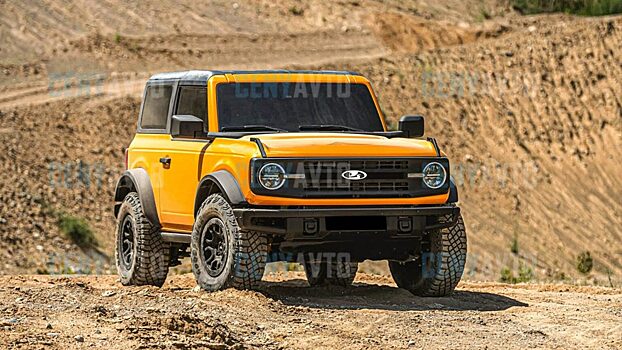 В Сети представили фото новой Lada Niva 4х4 Urban 2022-2023 года в стиле Ford Bronco