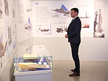 Юрий Моисеев принял участие в открытии выставки в калужском музее космонавтики