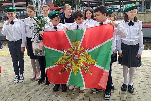 В Сочи 500 школьников присоединились к акции "Правнуки Победы"