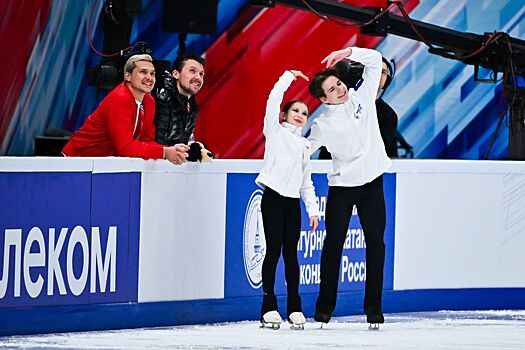 Пара Кира Доможирова/Илья Вегера выиграла первенство России старшего возраста в Казани