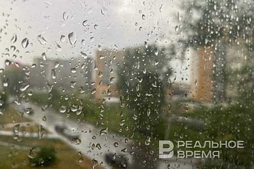 Завтра в Татарстане прогнозируются гроза, дождь и сильный ветер с порывами 15—17 м/с