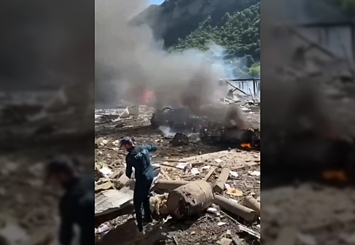 В Чечне мощный взрыв убил 5 человек и разнёс всю стройплощадку ГЭС. Подробности