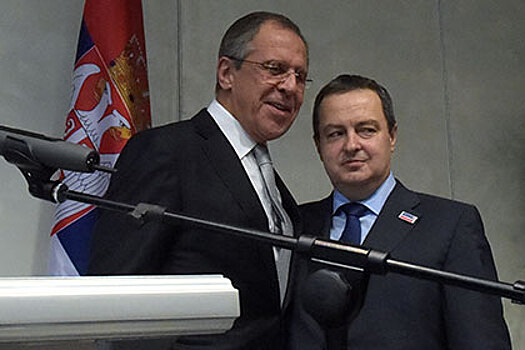 Лавров спел «Подмосковные вечера» с сербским министром