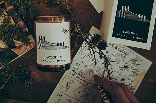 Volvo выпустила парфюмированную свечу с запахом скандинавского леса