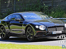 Изящный Bentley Continental GT попался в объективы фотографов
