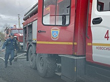 В селе под Новосибирском произошёл пожар в трёхэтажном доме