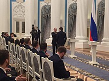 Путин вручил госнаграды олимпийцам