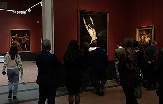 В ГМИИ прошла презентация итогов реставрации картины Луки Джордано "Святой Себастьян"