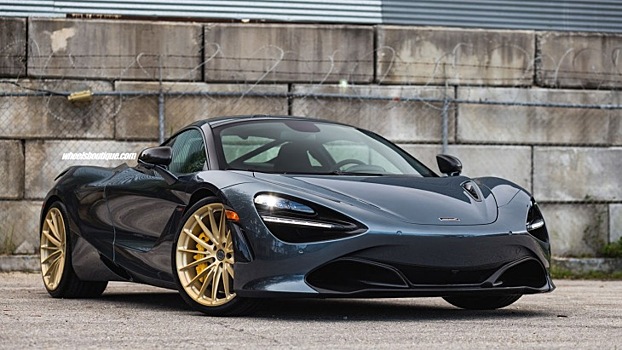 McLaren 720S «обули» в золотистые колёса HRE