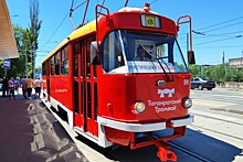 В Таганроге для туристов запустили первый в ЮФО трамвай-кафетерий