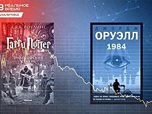 Обзор книжного ретейла: Джоан Роулинг и Джордж Оруэлл стремительно теряют позиции