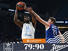 Баскетболисты «Зенита» в гостях обыграли чемпиона Евролиги