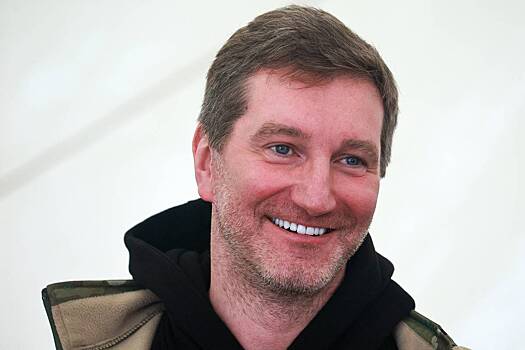 Красовский пришел на интервью в косоворотке с признанной нацистской символикой