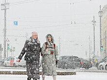 Апрельский снег: арктический циклон «Мирелла» пришел в Санкт-Петербург