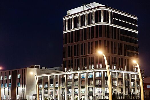 Архитектурная подсветка появилась в индустриальном парке «Руднево»