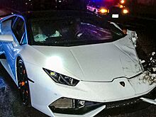 "Мажор" вдребезги разбил Lamborghini, уходя от полиции