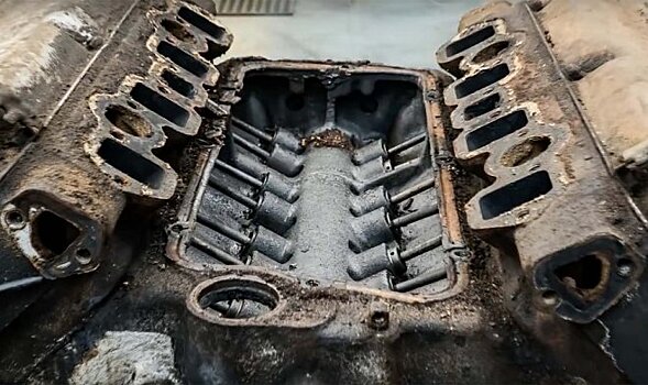 Полный ремонт двигателя Volkswagen «Жук» за шесть минут