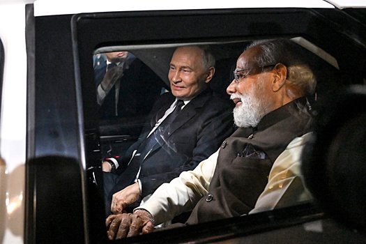 Путин рассказал, что ужинал дома у Моди