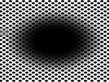 Ученые создали оптическую иллюзию растущей черной дыры