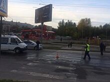 В Дзержинском районе Новосибирска произошло ДТП с участием пяти машин