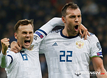 Россия разгромила сборную Казахстана в отборочном матче к Евро-2020
