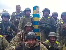 При показушной установке погранстолба на границе с Россией погибли четверо военных ВСУ