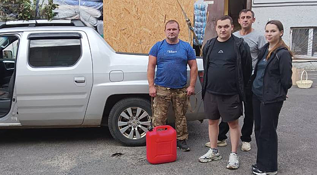 Жители Орла отправили гуманитарную помощь в больницу Луганской Народной Республики