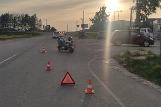 54-летний мотоциклист пострадал в ДТП под Калугой