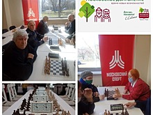 Пенсионеры Головинского приняли участие в шахматных соревнованиях