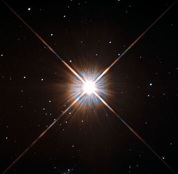 Мощнейшую вспышку увидели на ближайшей к Солнцу звезде