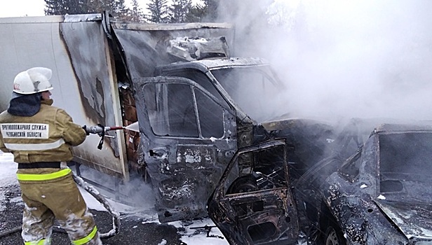 Полиция обнародовала кадры страшной аварии с летальным исходом в Челябинской области