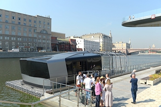 В Москве перенесли запуск первых электрических речных трамваев
