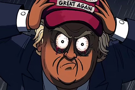 Актер «Хоббита» нарисовал мультфильм про Трампа