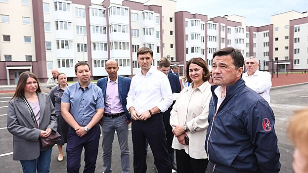Воробьев: дольщики ЖК "Пушкарь" в Подмосковье получат ключи от квартир в августе