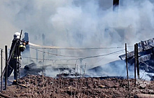 Пожар в забайкальском СНТ «Разведчик недр» локализован