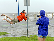 К побережью Луизианы пришел сильнейший за 170 лет тайфун