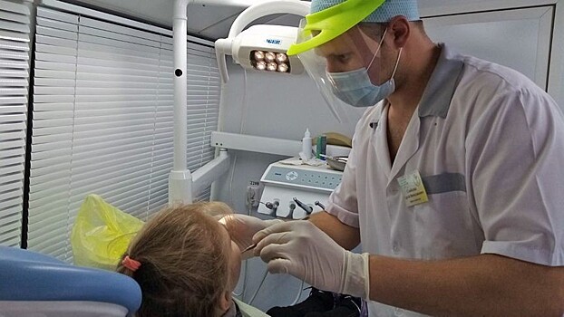 Жители области продолжают посещать мобильную стоматологию